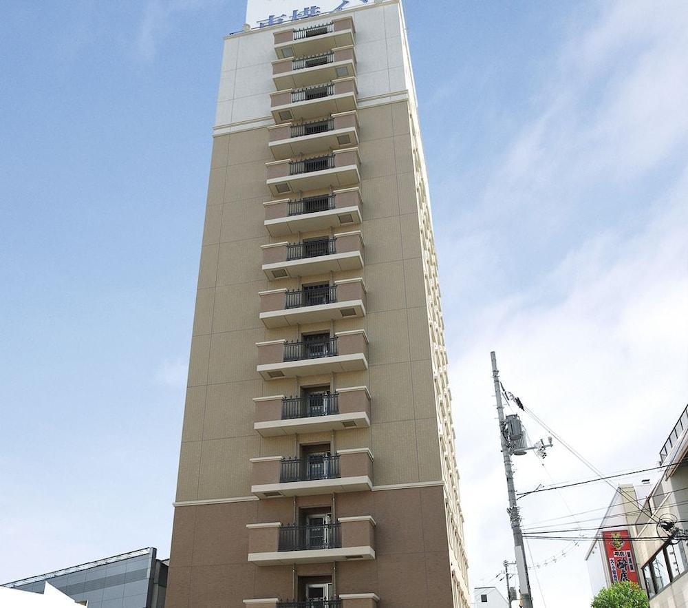 Toyoko Inn Okayama eki Nishi guchi Hiroba Eksteriør billede